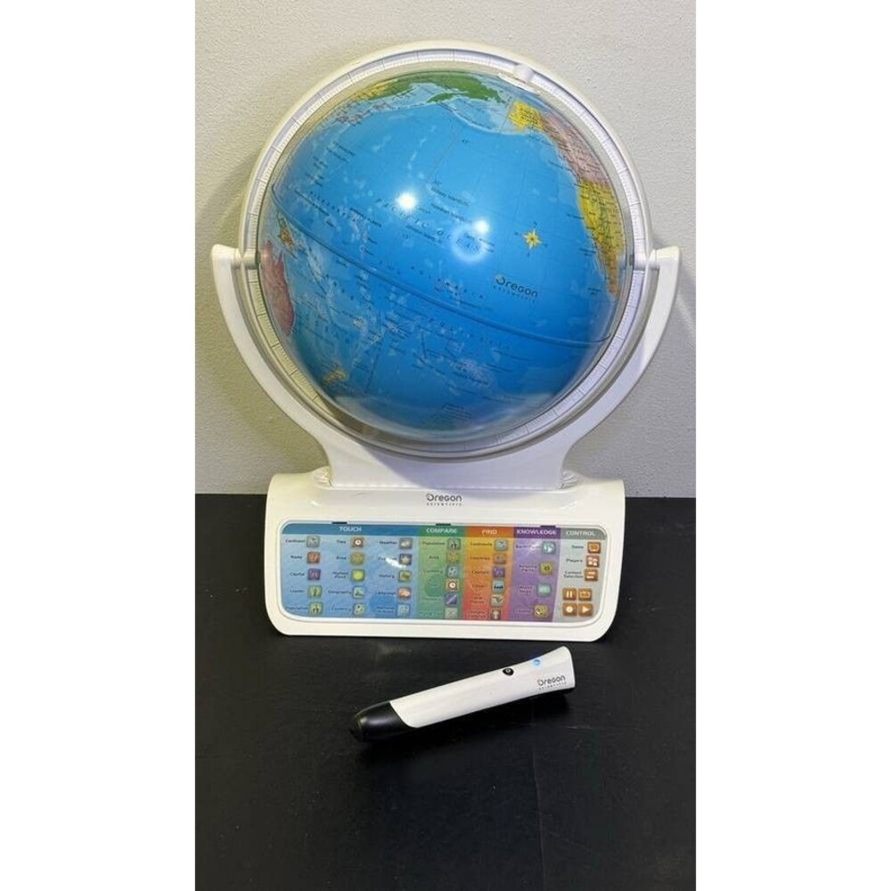 Oregon Scientific Smart Globe Interactive Learning System w/ Pen